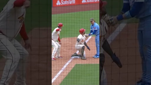 Bobby Witt Jr. faked out the runner to save a run