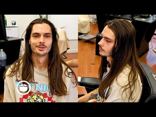 He Cut Off His Long Hair and Became a Model | Amazing Transformation