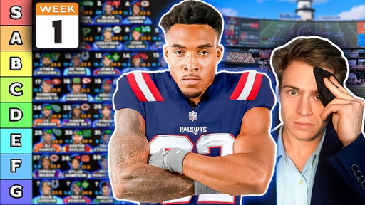 Top 40 Running Back Rankings & Tiers - Week 1 Fantasy Football