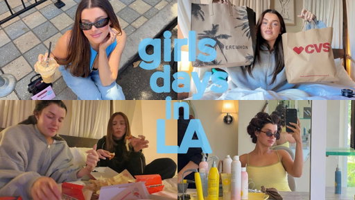 lots of eating, shopping & drinking days in LA!!