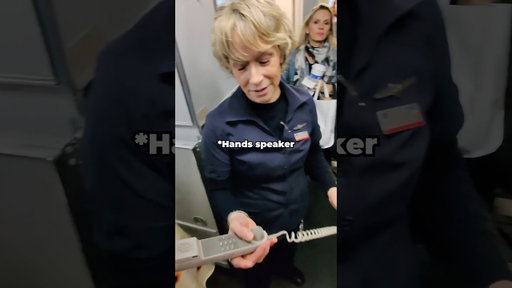 I Gave A Speech On My Flight For New Years