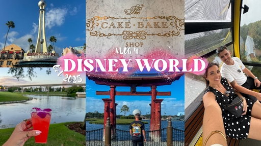 Disney World Day 3 | Hollywood Studios 🎬 | Lunch at Cake Bake Shop & EPCOT 🌐 | Oct 25