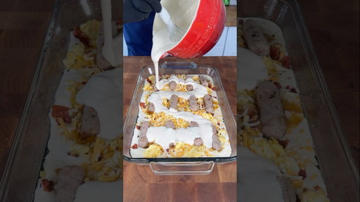 Pancake breakfast casserole 🥞