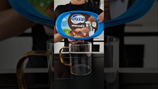 Chocolate Ice Cream Dalgona Coffee #easyrecipe #nescafe #icedcoffee #coffeeaddict #shorts