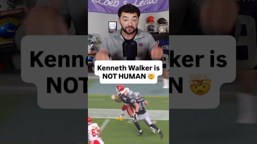 This Kenneth Walker TD is an early play of the year candidate 🤯🤯 #nfl #football #fantasyfootball