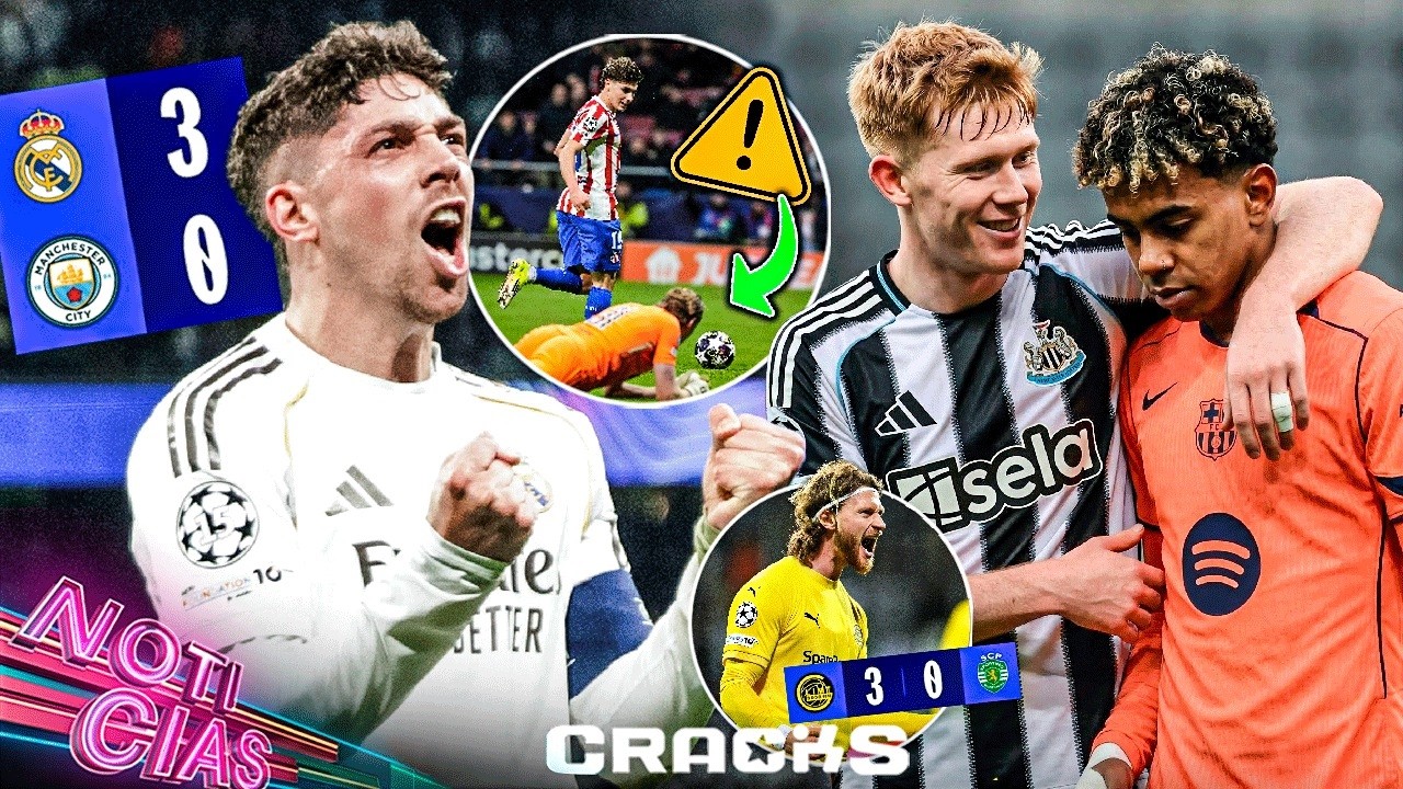 3 golazos de Fede ¡Madrid golea al City! | Borró a Lamine | Atleti “bajo sospecha” | Bodo imparable