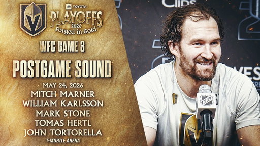 🎥 WCF G3 POSTGAME SOUND: Marner, Karlsson, Stone, Hertl & Tortorella