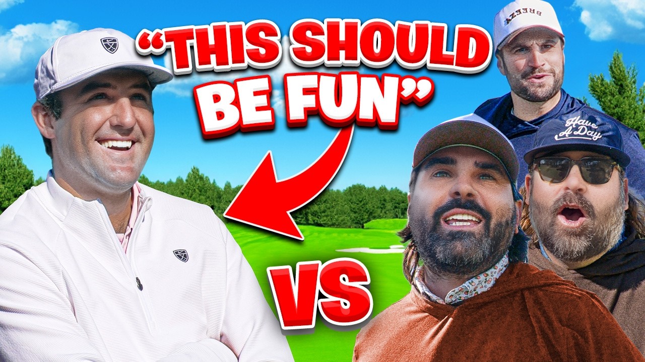 We Challenged Scottie Scheffler To A Golf Match!