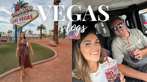 OUR LAST DAY IN LAS VEGAS! 😭🎰 CHECKING OUT OF THE BELLAGIO, OUTLET SHOPPING & VEGAS SIGN