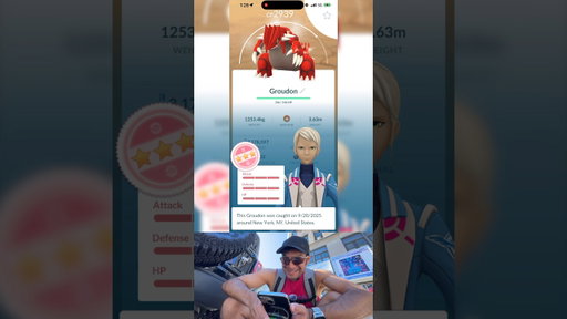 Purified Hundo Groudon in Pokémon Go!