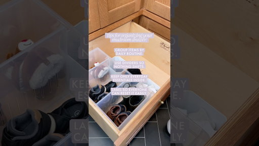 Tips for organizing your mudroom drawer