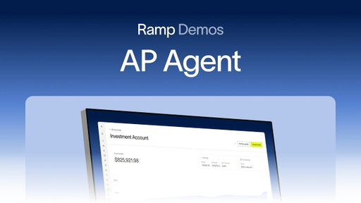 Ramp Bill Pay Series: AP Agent