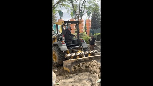 Behind the construction walls of Looney Tunes™ Land.