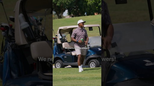 When you don’t hit it past the front tees…
