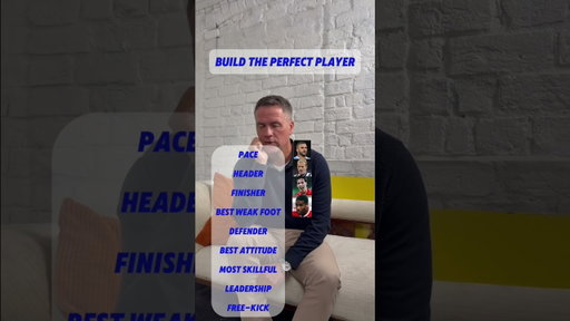 Michael Owen builds the perfect footballer  #PerfectFootballerF#FootballDebate#FootballQuestions