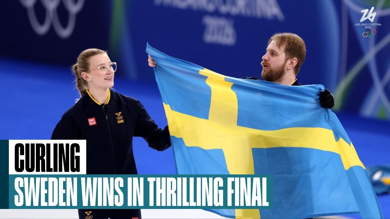 Sweden defeats U.S. in thrilling mixed doubles curling final