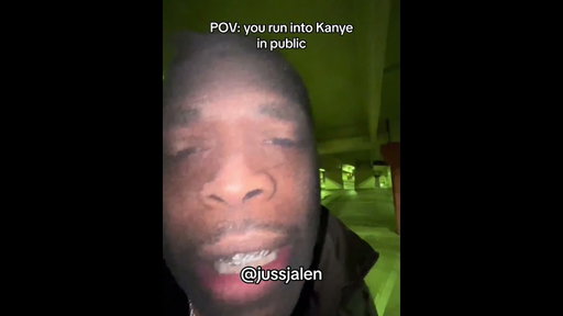 I met Kanye West what type of interaction #shortsviral #kanyewest #jussjalen