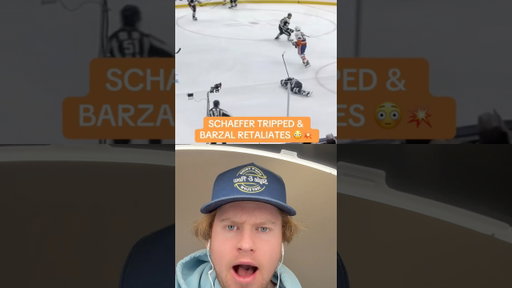 Matt Barzal crazy slash!