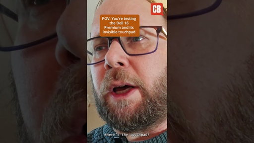 POV: You're testing the invisible touchpad on the Dell 16 Premium #dell #funnyvideo #rage