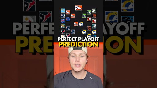 I Have A Perfect NFL Playoff Bracket... 🤯