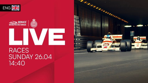 🛑 Races LIVE Sunday Afternoon (ENG) | Grand Prix de Monaco Historique