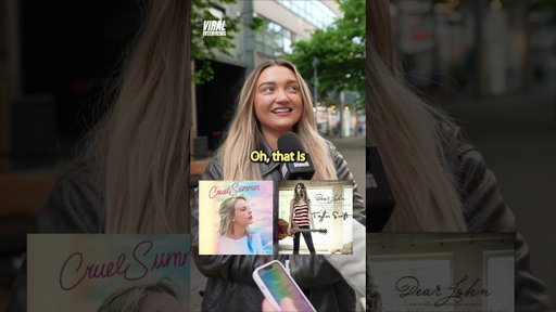 What's the best Taylor Swift song of all time? 🎶                 #viralinterviews #streetinterviews