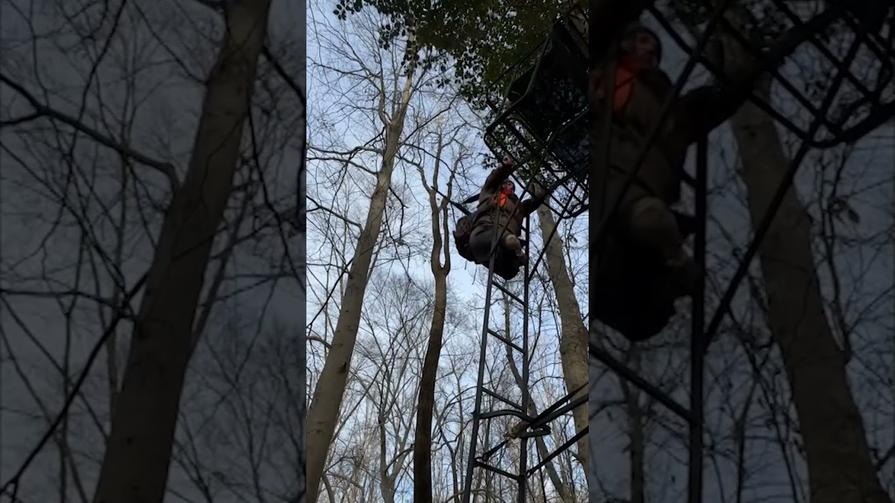 Video Shows Quadruple Amputee Murder Suspect Climbing Ladder With Rifle