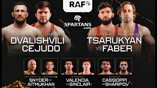 RAF 08 | Arman vs Faber | Real American Freestyle wrestling