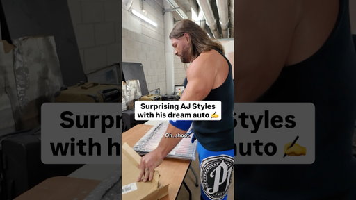 This scores high on the “freaking awesome” scale. @W@WWE