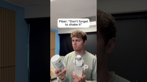 With Easy Mix Fiber, the shake is all it takes