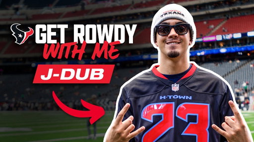 JDub's Game Day Energy at NRG Stadium 🔥 | Texans All-Access