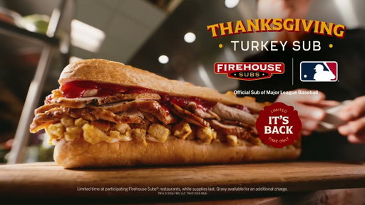 The Thanksgiving Turkey Sub Is Back! | Firehouse Subs