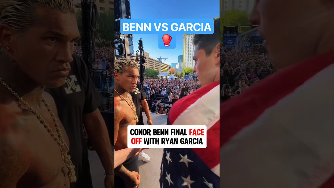 Conor Benn & Ryan Garcia are LOCKED IN👀