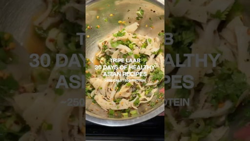 30 DAYS OF HEALTHY ASIAN RECIPES | TRIPE LAAB