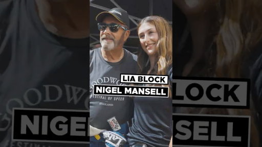 Lia Block X Nigel Mansell
