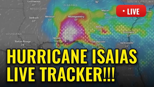 🚨 LIVE: HURRICANE ISAIAS Makes LANDFALL in Florida…LIVE TRACKER