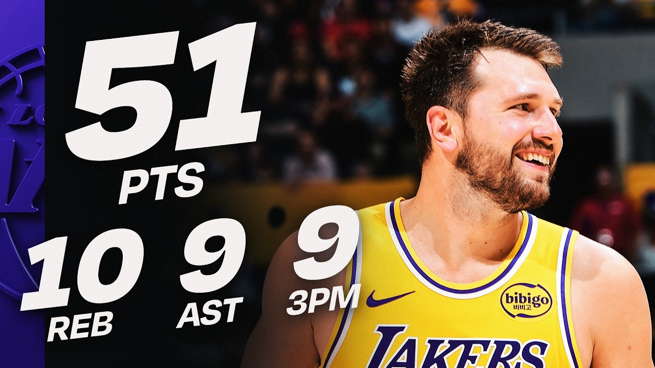 Luka Dončić (51 PTS & 10 REB) Scores Laker CAREER-HIGH 🔥 | March 12, 2026