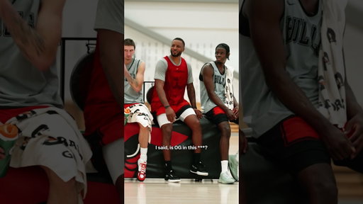 "This is so much more fun than college, bro." - Caleb during his first Training Camp practice 😂 #nba
