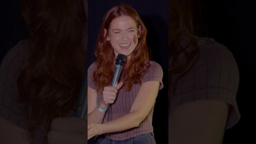 Well what would YOU have said 🫠 #comedy #birthmark #jokes #standupcomedy #crowdwork