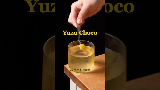 Julia Momose’s Yuzu Choco #cocktail #shorts