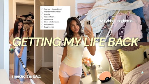 doomscrolling ruined my life so i did a summer reset ⊹ ࣪ ˖