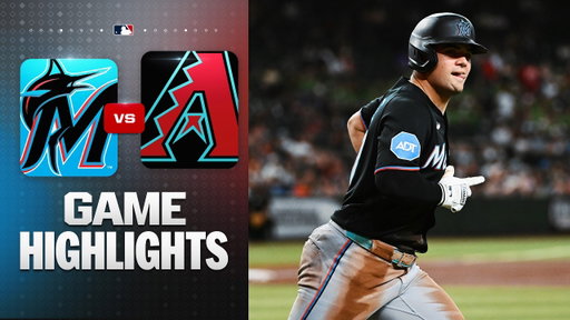 Marlins vs. D-backs Game Highlights (9/16/26) | MLB Highlights