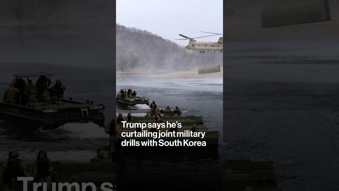 Trump Reduces US-South Korea Drills, Citing Lack of Help on Iran