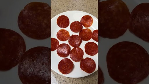 2 ingredient pepperoni cheese bites! 🍕