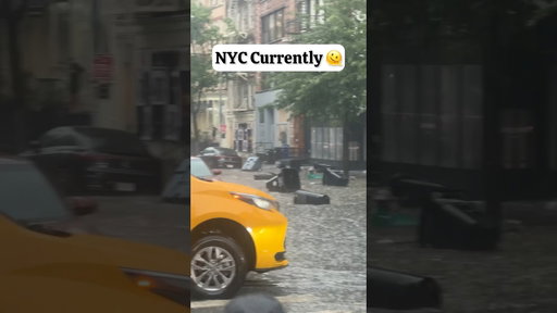 The streets are FLOODED in SoHo right now!