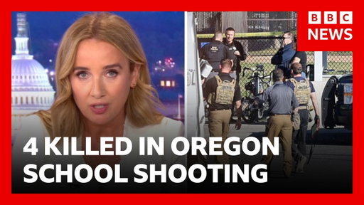 Three children, one teacher killed after 16-year-old opens fire at US school | BBC News