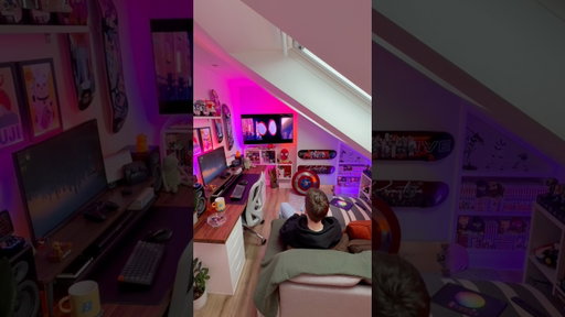 long day 😮‍💨 #apartmenttherapy #roominspiration #bedroomideas #spidey #ledlights