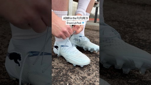 FOOTBALL ASMR WITH NEW BOOTS! 🔥 #football #asmr #footballasmr #footballboots #soccercleats