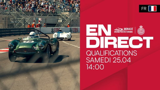 🛑 Qualifications en DIRECT Samedi après-midi (FR) | Grand Prix de Monaco Historique 2026