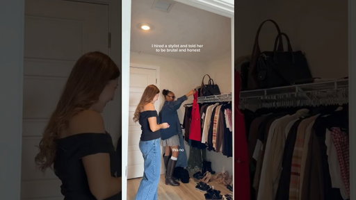 I hired a stylist and she was brutally honest